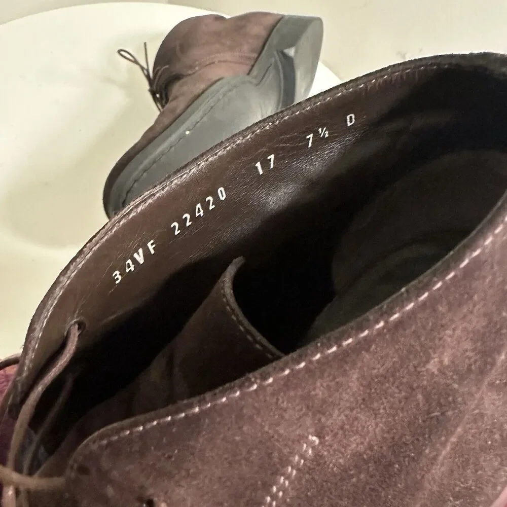 Salvatore Ferragamo elegant suede